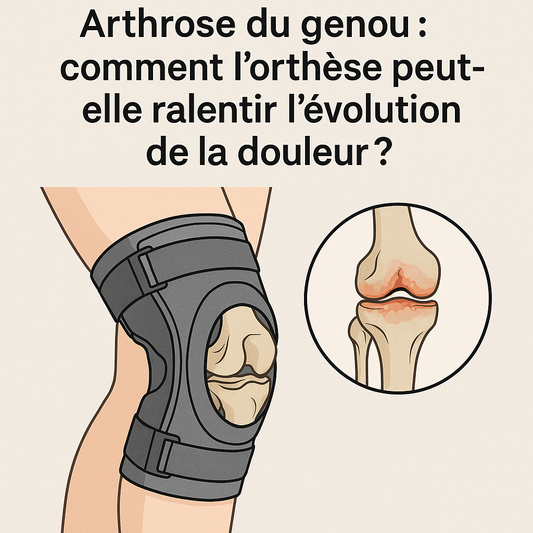 Arthrose du genou : comment l’orthèse peut-elle ralentir l’évolution de la douleur ?